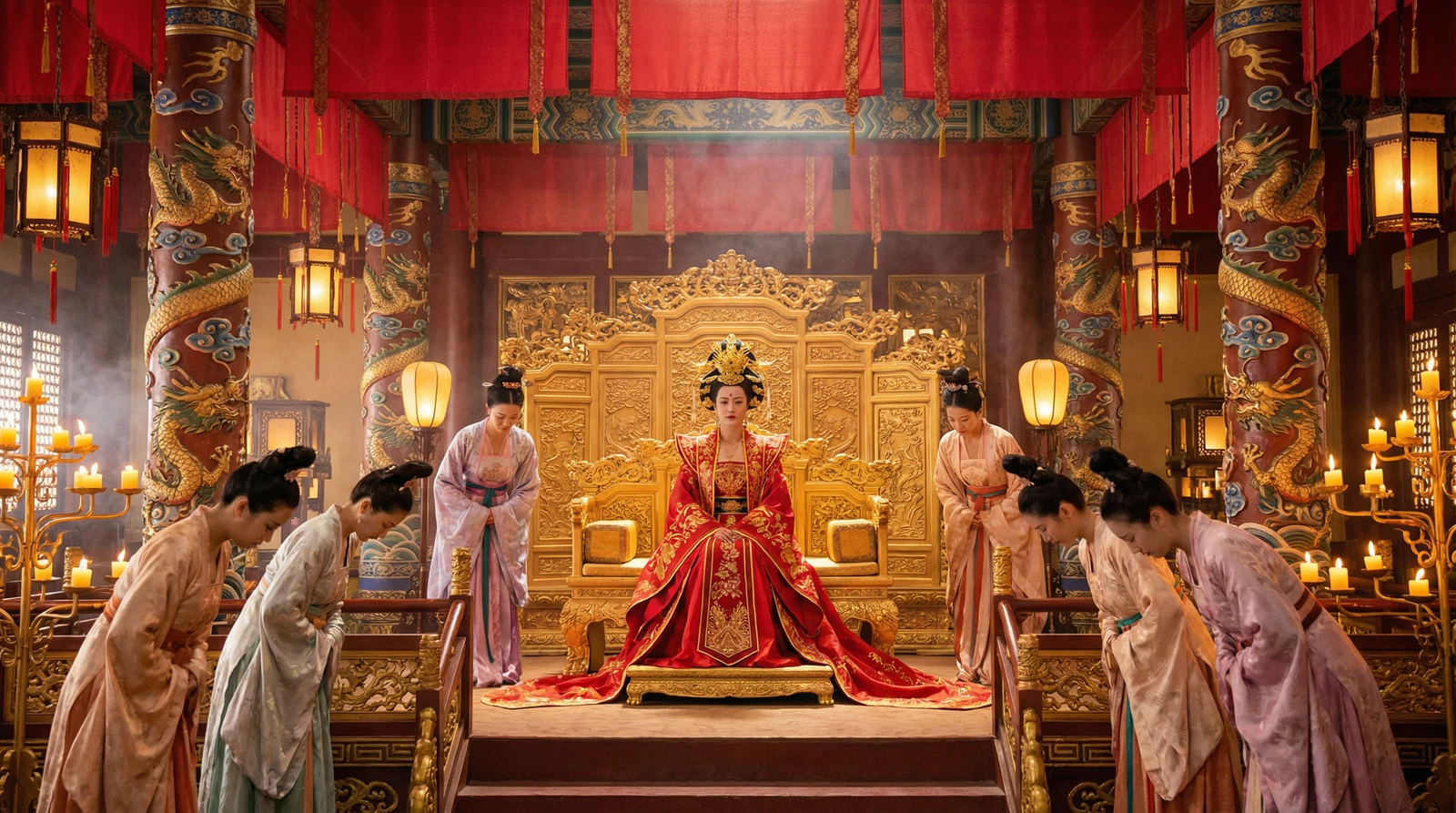 茄子视频国产视频栏目古装宫廷大戏拍摄现场