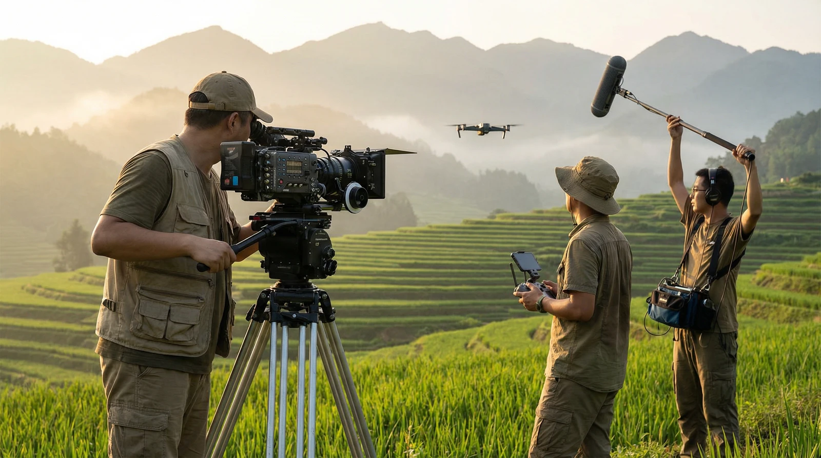 茄子视频海角社区栏目云南梯田纪录片拍摄团队